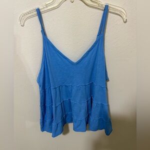 American Eagle Outfitters Blue Camisole Top